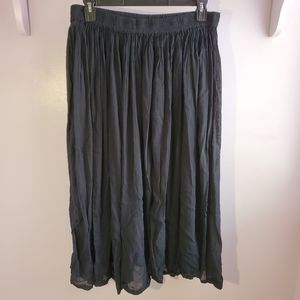 Hunt Club Black Long Skirt